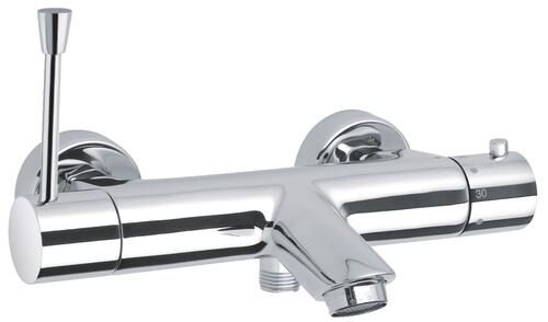 Thermostatique bain-douche à levier médical PMR 
